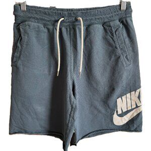 Nike Dark Blue Logo Shorts – Size L